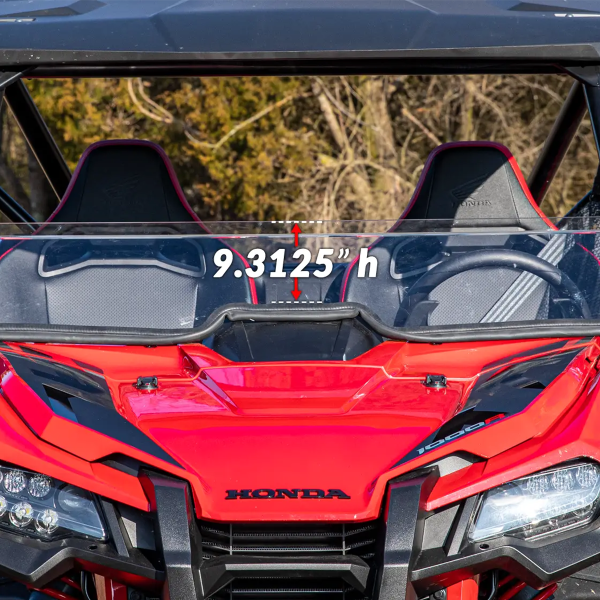 Clear Half Windshield for 2019+ Honda Talon Fashion