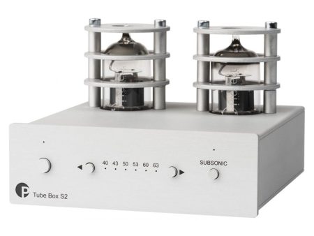 Pro-Ject Tube Box S2 Phono Pre Amp - Silver Online