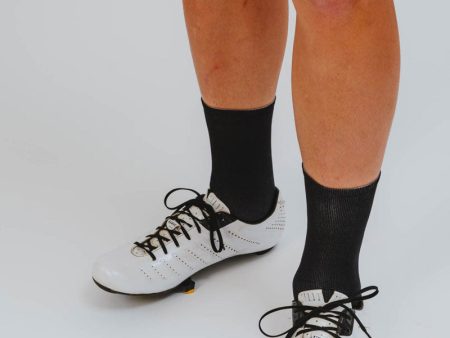 Lightweight Tall Socks - Black For Cheap