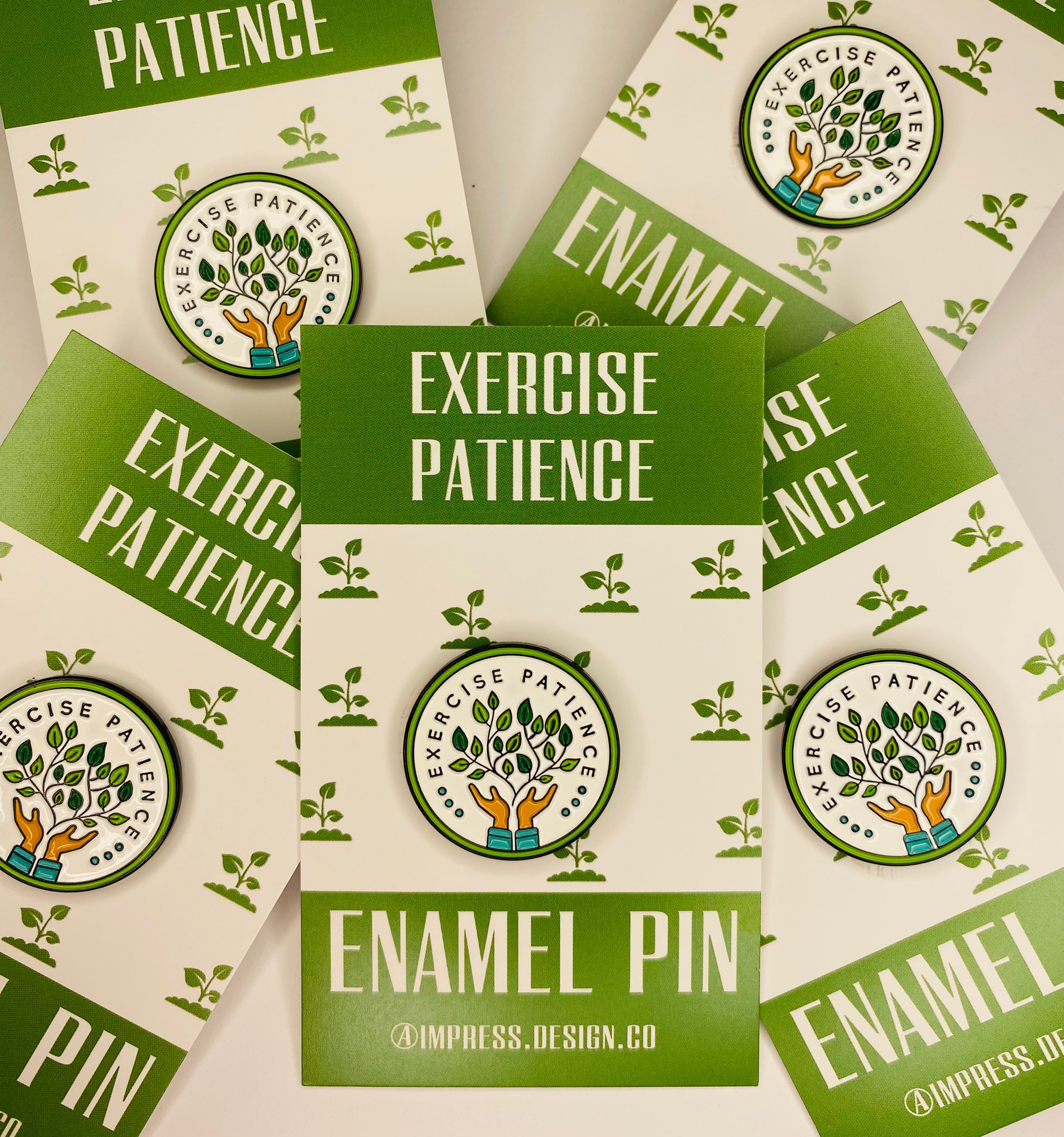 *** CLEARANCE *** EXERCISE PATIENCE PIN Discount