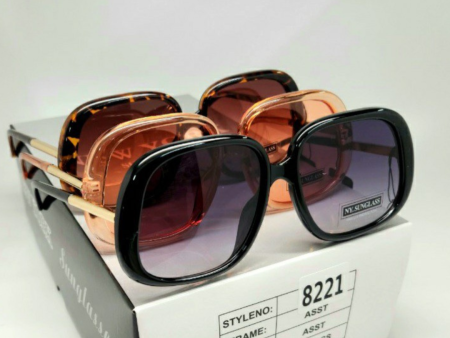 8221-Sunglasses(12 ASST PCS PER BOX) Discount