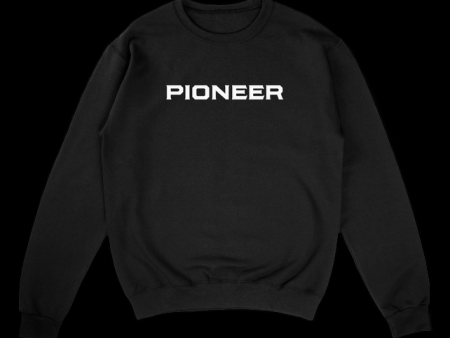 Pioneer Black Crewneck Sweatshirt Discount