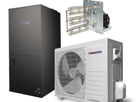 Pioneer® 24,000 BTU 16.5 SEER2 Ducted Central Split Inverter+ Air Conditioner Heat Pump System, 2nd Generation Online