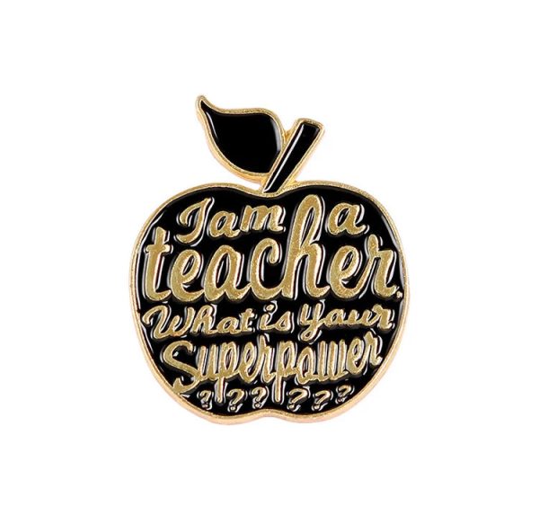 ***CLEARANCE*** I AM A TEACHER WHAT IS YOUR SUPER POWER ? Enamel Pin Online now