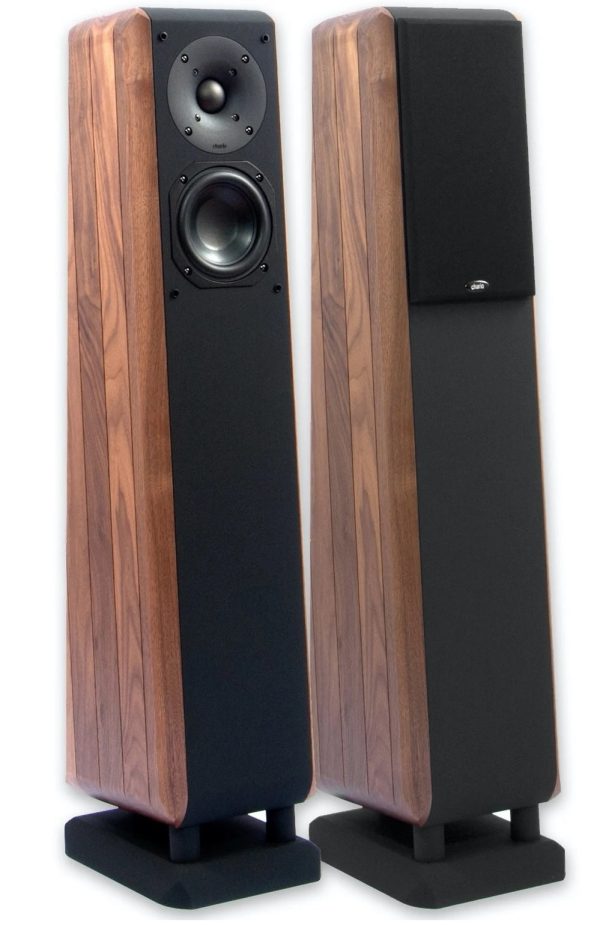 Chario Floorstanding Speakers Cygnus II Walnut Online