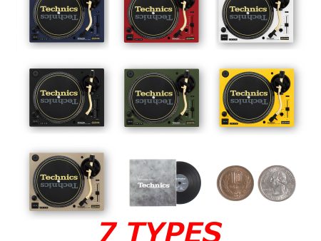 7 TYPES COMPLETE SET TECHNICS SL-1200M7L【MINIATURE TURNTABLE】7種類セットテクニクス ミニチュアターンテーブル Sale