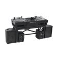 PIONEER TURNTABLE, MIXER, HEADPHONE and SPEAKER SET 【Miniature Professional DJ multi player set】 Discount