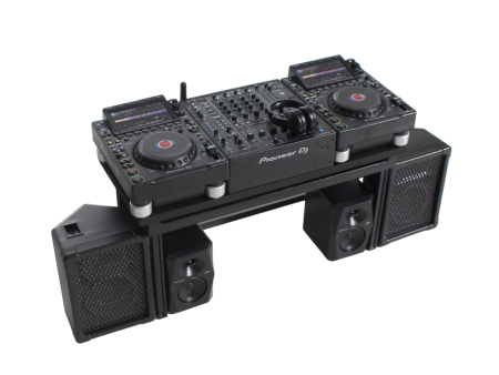 PIONEER CDJ, MIXER, HEADPHONE and SPEAKER SET 【Miniature Professional DJ multi player set】 Hot on Sale