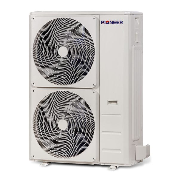 Pioneer® 48,000 BTU 18.9 SEER2 Floor Ceiling Mini-Split Inverter+ Air Conditioner Heat Pump System Full Set 230V Supply