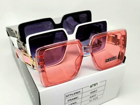 4751-Sunglasses(12 Asst Pieces Per Box) Fashion