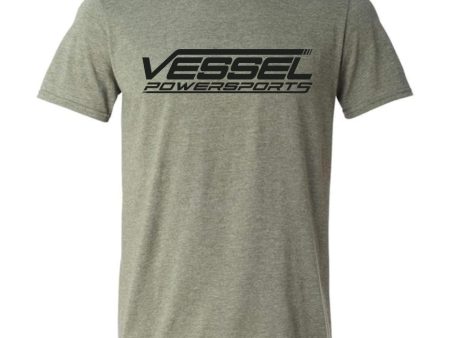 Vessel Powersports Tee (Military Green) Online Sale