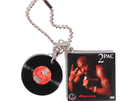 2PAC ALL EYES ON ME【KEY CHAIN HIPHOP RECORD】 For Sale