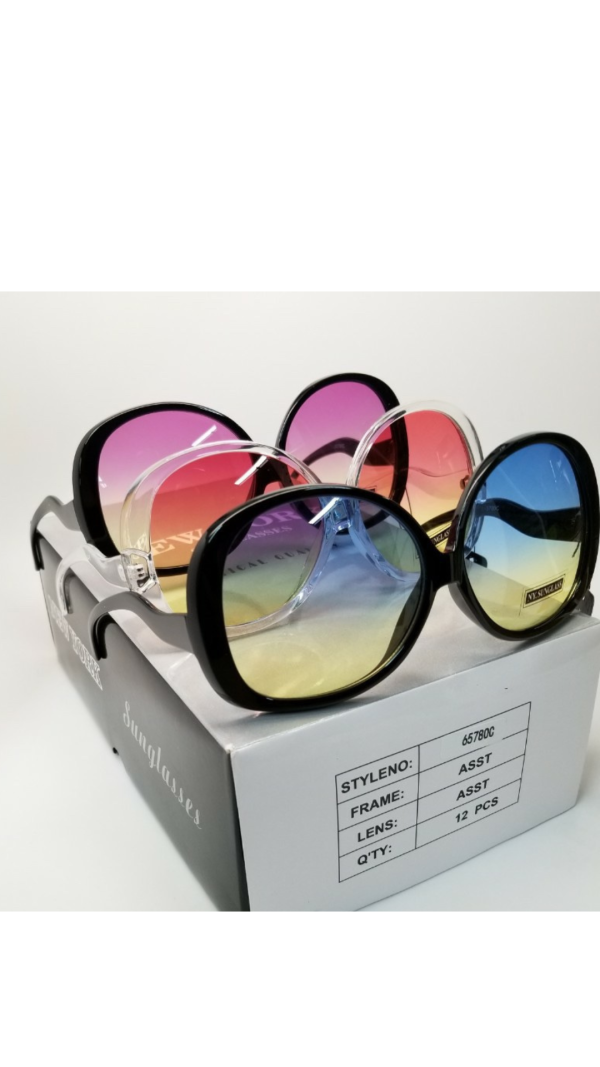 6578OC-Sunglasses(12 ASST PCS PER BOX) Online now