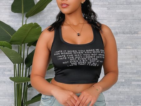 PVG464P-I Hate That I Love You Tank Top Sale