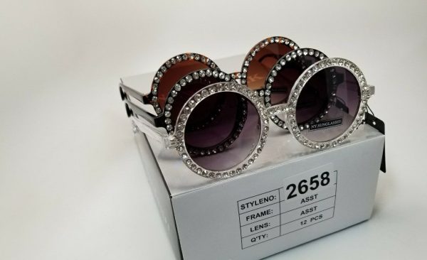 2658-Sunglasses(12 ASST PCS PER BOX) For Cheap