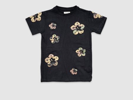 EVO-180573K-Kid s Camo Flower SS Tee Online Hot Sale