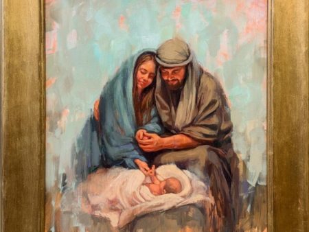 Holy Family Original Artwork Cheap