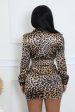 80042P - LEOPARD MOCK NECK LS DRESS(4PCS) Hot on Sale