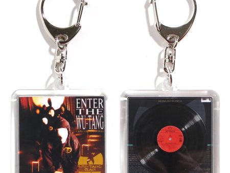 WU TANG CLAN ENTER THE WU TANG 【ACRYLIC KEY CHAIN MINIATURE HIPHOP VINYL】 Online