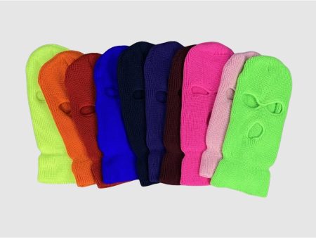 SNS-SH23111-Three Hole Face Mask(12PCS) on Sale