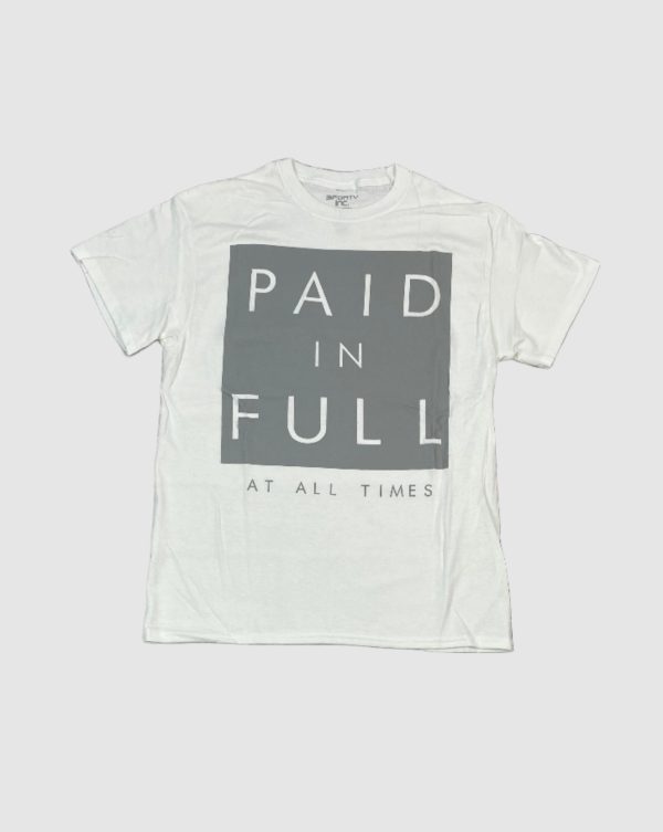 3FTY-14103TEE-Paid In Full SS Tee Discount