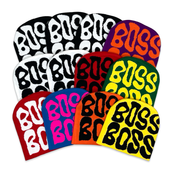 PF407-Boss Knit Beanie For Sale