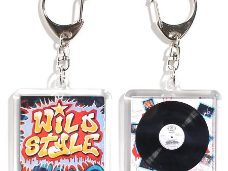 WILD STYLE【ACRYLIC KEY CHAIN MINIATURE HIPHOP VINYL】 For Sale