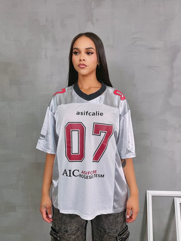 24KT5607P - OVERSIZED  07  JERSEY TOP Fashion