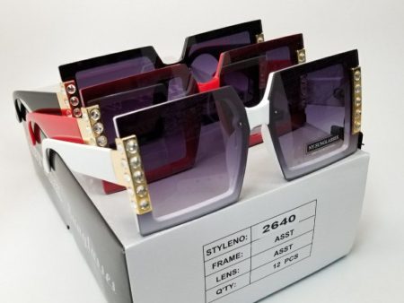 2640-Sunglasses(12 ASST PC PER BOX) Sale