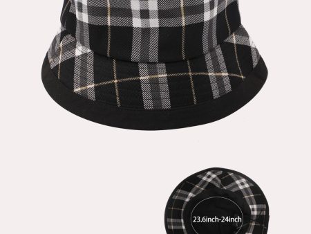 H3191-Plaid Bucket Hat Supply