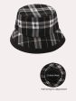 H3191-Plaid Bucket Hat Supply