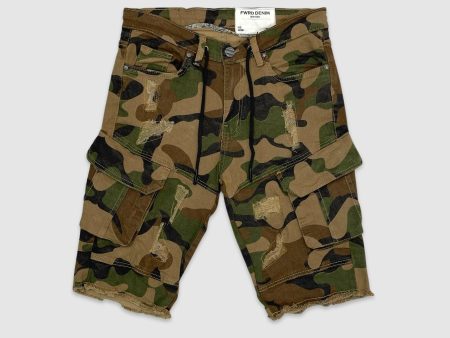 EVO-22820-Cadre Cargo Twill Shorts For Discount