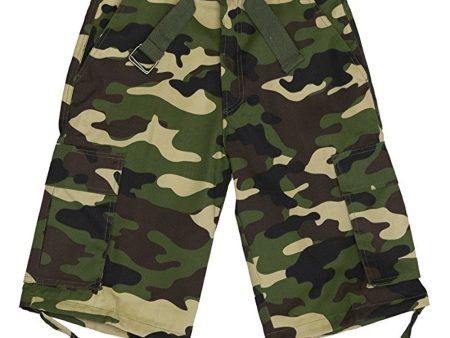 ACC-AS1531: Camo Cargo Shorts 12PC For Sale