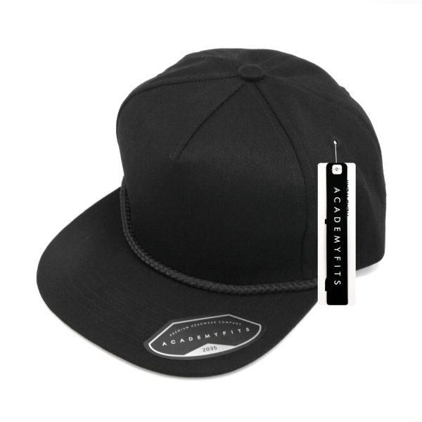 AF-2035-5-Panel Structured Hat W  Rope Online Sale