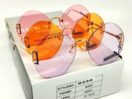 8334-Sunglasses (12 Asst Pieces Per Box) Online Sale