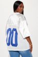 24KT5579P - OVERSIZED BROOKLYN JERSEY TOP Online Hot Sale