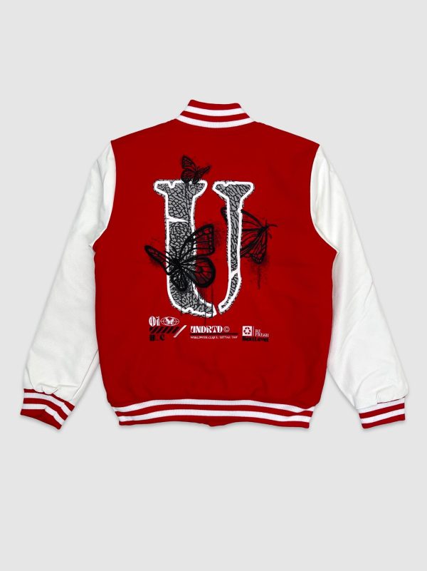 SJC-UF4911-UND Elephant Clique Varsity Jacket Discount