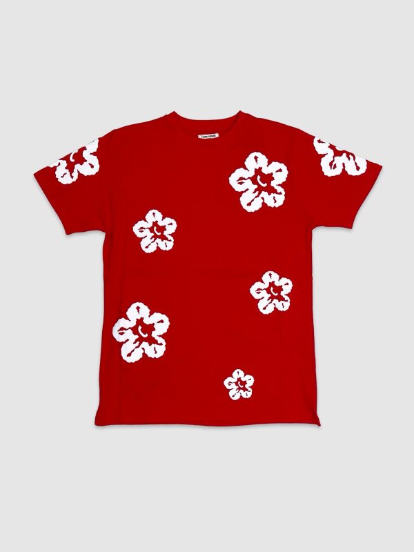 EVO-180516-Men s Flower SS Tee Cheap