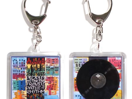 A TRIBE CALLED QUEST A TRIBE CALLED QUEST People’s Instinctive Travels and the Paths of Rhythm【ACRYLIC KEY CHAIN MINIATURE HIPHOP VINYL】 For Cheap