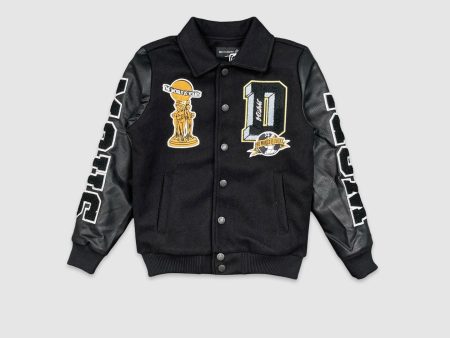 INN-DF5400K-Kid s World Famous Embo Varsity Jacket Discount