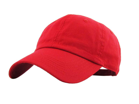 KB-LOW-Plain Washed Dad Cap Hot on Sale