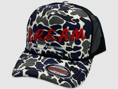 MEGA-MUM2245-Cream Trucker Hat Discount