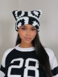 CROCHET2- CROCHET SQUARE CAT EAR BEANIE For Discount