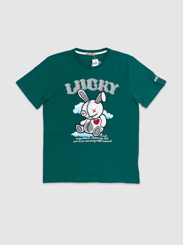 BKYS-T704E-Lucky Charm On The Sky Tee Discount