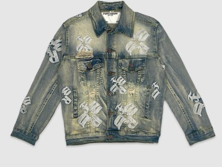 EVO-16281K-Kid s FWRD EMB Denim Jacket on Sale