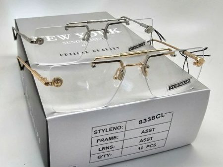 8338CL-Sunglasses (12 Asst Pieces Per Box) Online Sale