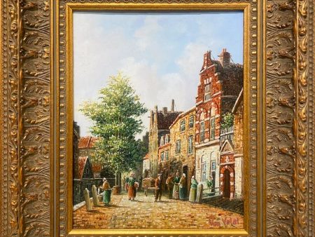 European Village Original Artwork Online