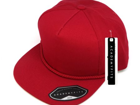 AF-2035-5-Panel Structured Hat W  Rope Online Sale