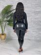 PU09P-PU Latex Leggings Fashion