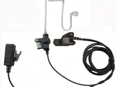 Two Wire Surveillance Headset with Push to Talk for Motorola XTS5000 XTS3000 HT1000 MTS2000 MTX8000 Supply